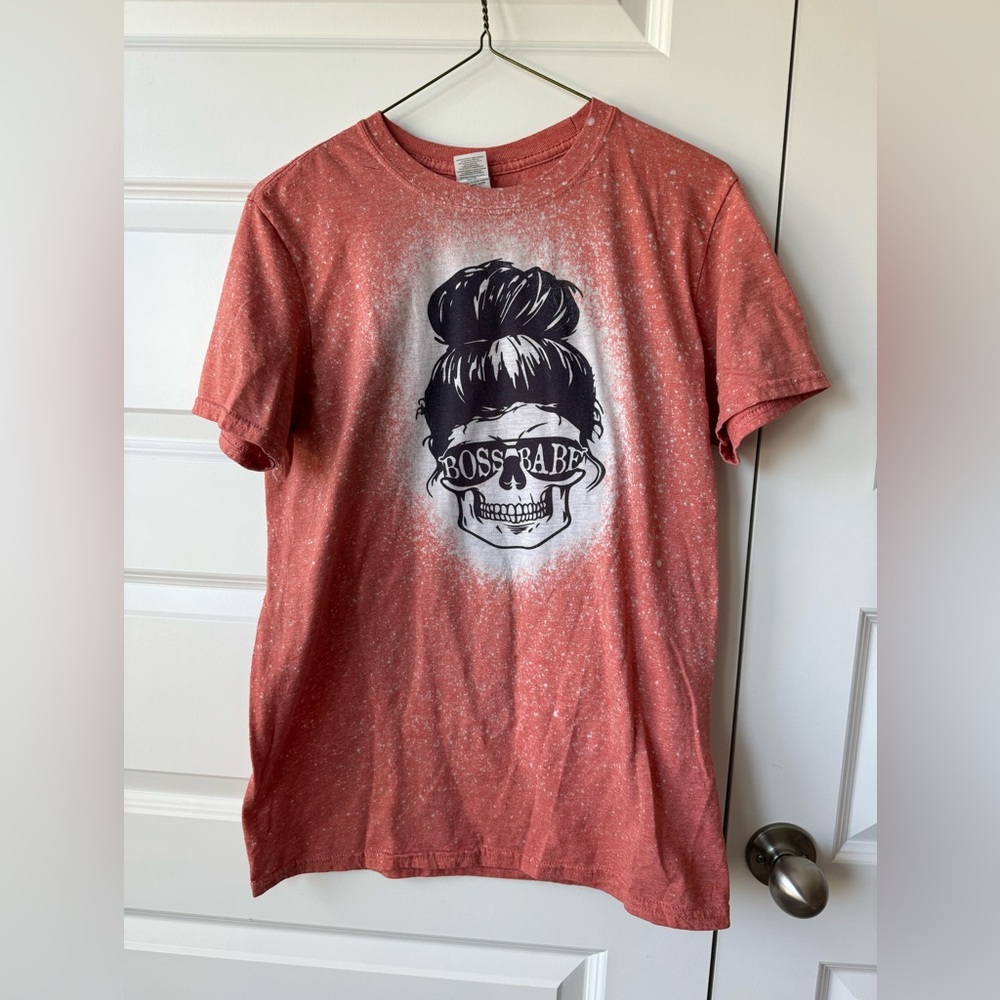 Speckle bleached tshirt